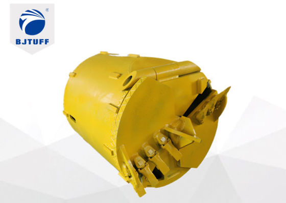 Silt Gravel Double Cut Soil Drilling Buckets For Rotary Drilling Rig