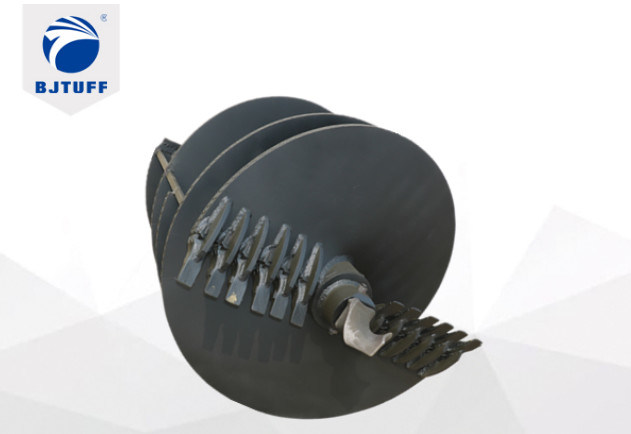 Dia 1500mm Double Cut Flat Teeth Drill Auger For Dirt