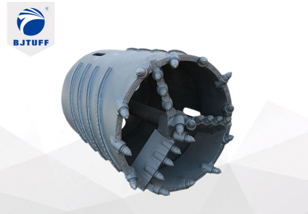 Bullet Teeth Cross Cutter Core Barrels Dia 1500mm 1800kg