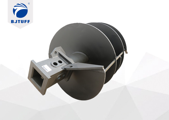 BJTUFF Spiral Straight Soil Drilling Auger 15Mpa To 60Mpa Conical Rock Auger