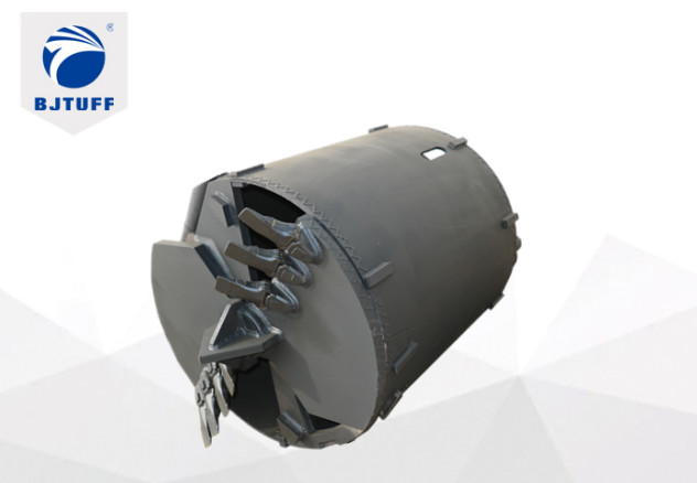 600mm To 3400mm Higher Efficiency Drill Bucket Double Bottom With Soil Teeth